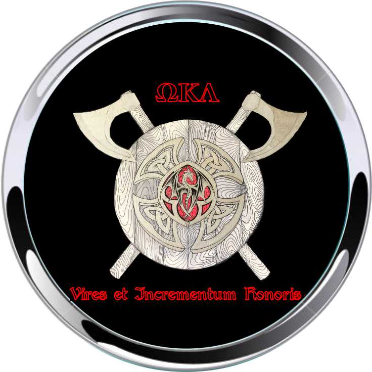 Omega Kappa Lambda-4 Car Emblem